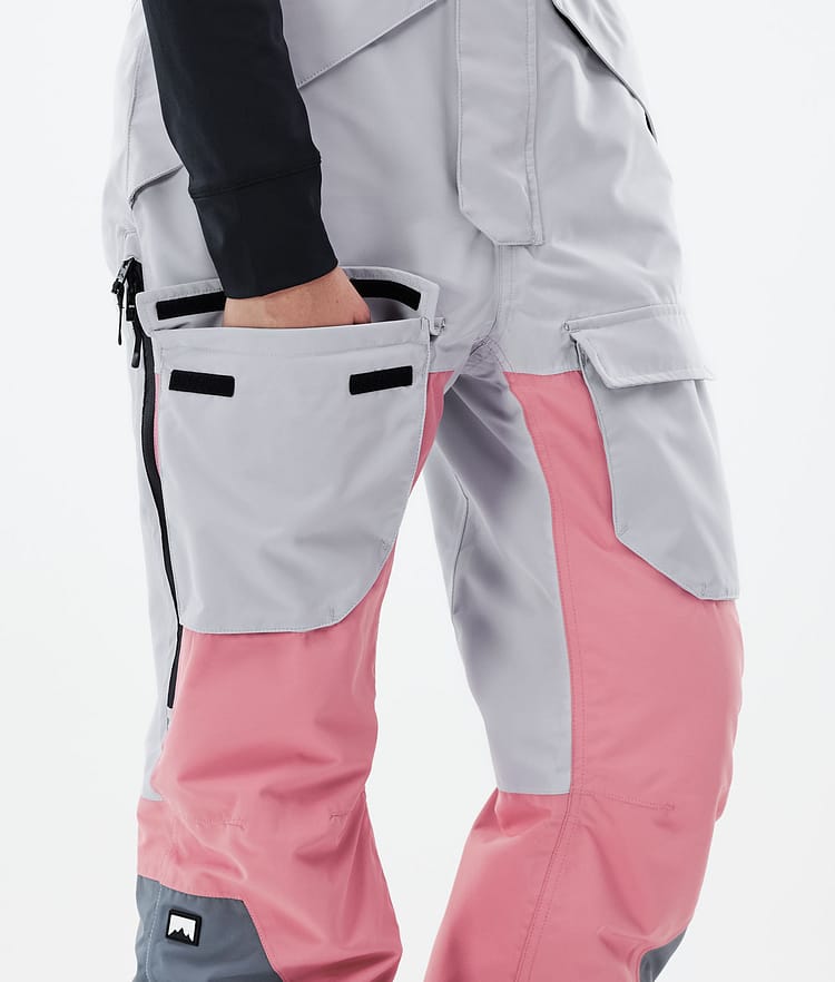 Fawk W 21 Pantalones Esquí Mujer Light Grey/Pink/Light Pearl, Imagen 6 de 6
