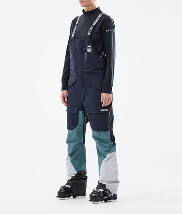 Fawk W 2021 Lyžařské Kalhoty Dámské Marine/Atlantic/Light Grey