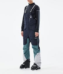 Montec Fawk W 21 Spodnie Narciarskie Kobiety Marine/Atlantic/Light Grey