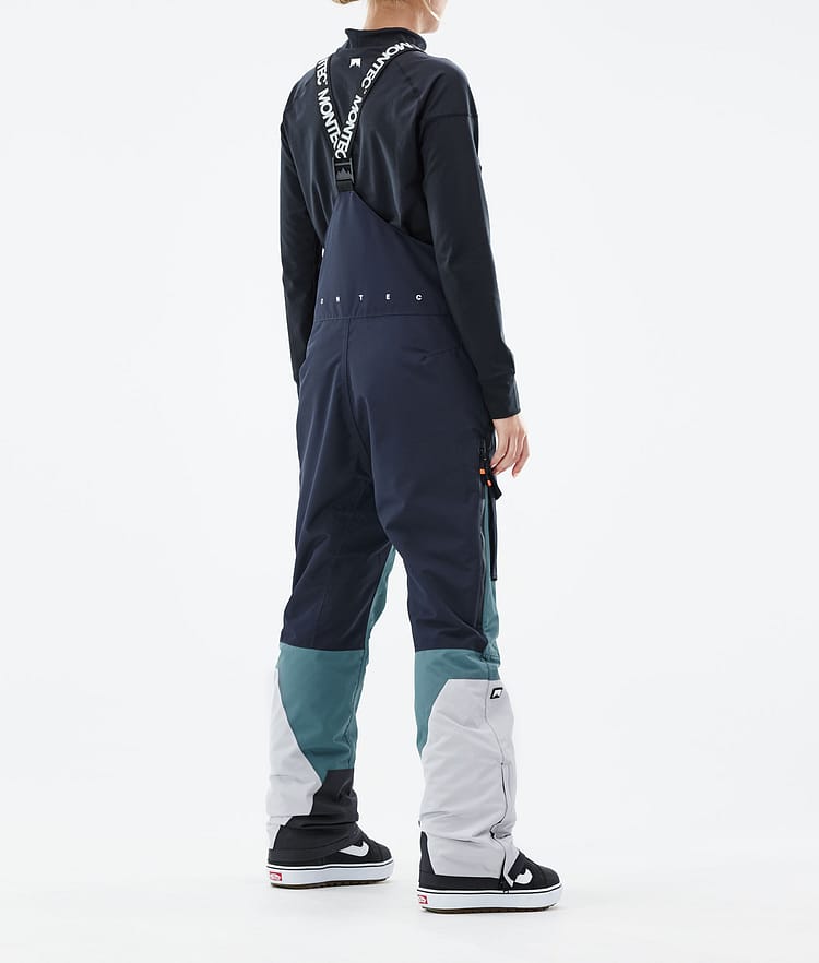 Fawk W 2021 Spodnie Snowboardowe Kobiety Marine/Atlantic/Light Grey, Zdjęcie 3 z 6