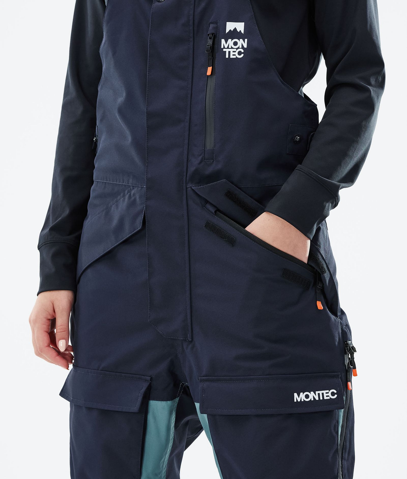 Fawk W 2021 Spodnie Snowboardowe Kobiety Marine/Atlantic/Light Grey, Zdjęcie 4 z 6