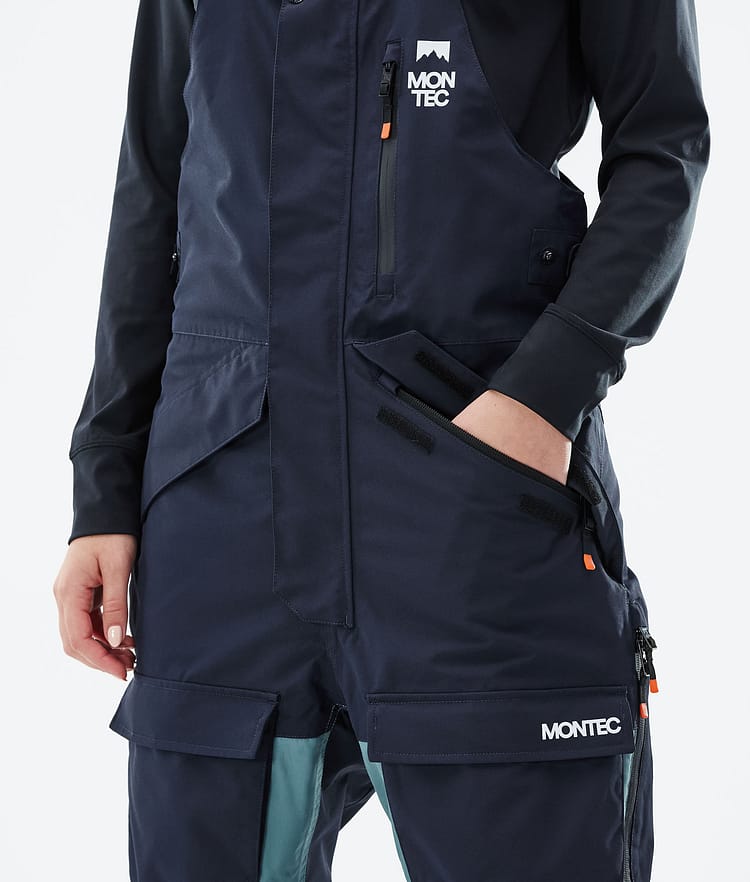 Fawk W 21 Kalhoty na Snowboard Dámské Marine/Atlantic/Light Grey Renewed, Obrázek 4 z 6