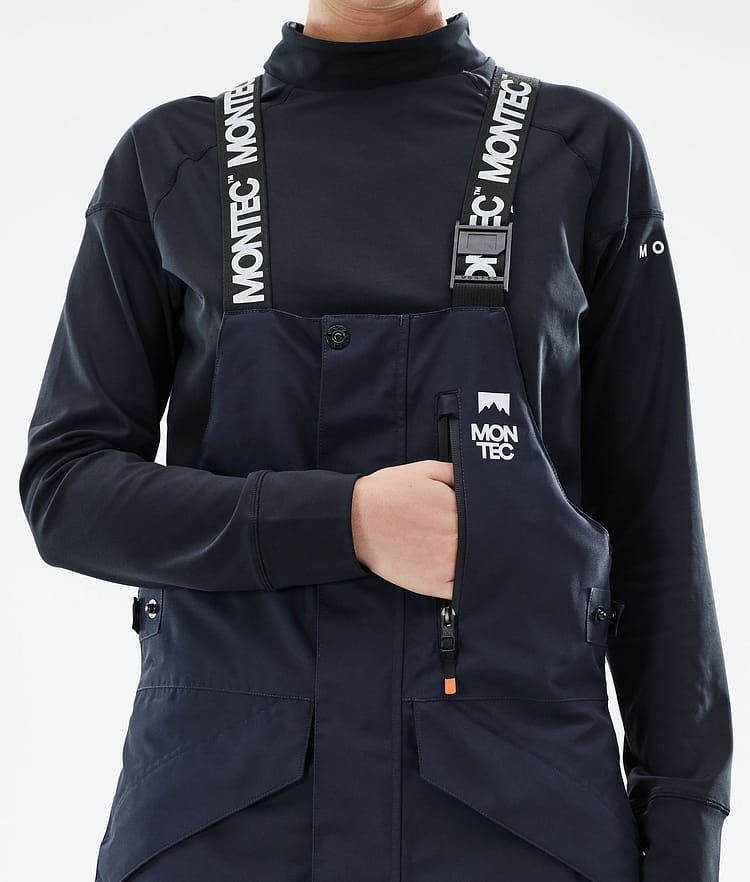 Fawk W 2021 Spodnie Snowboardowe Kobiety Marine/Atlantic/Light Grey, Zdjęcie 5 z 6