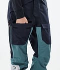 Fawk W 2021 Spodnie Snowboardowe Kobiety Marine/Atlantic/Light Grey, Zdjęcie 6 z 6