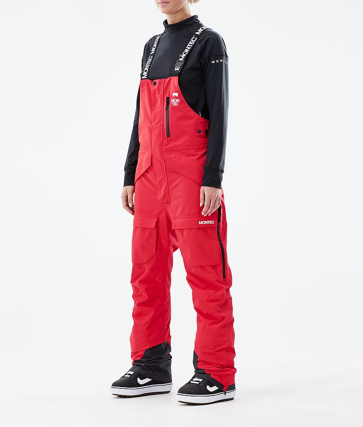 Fawk W 21 Kalhoty na Snowboard Dámské Red Renewed, Obrázek 1 z 6