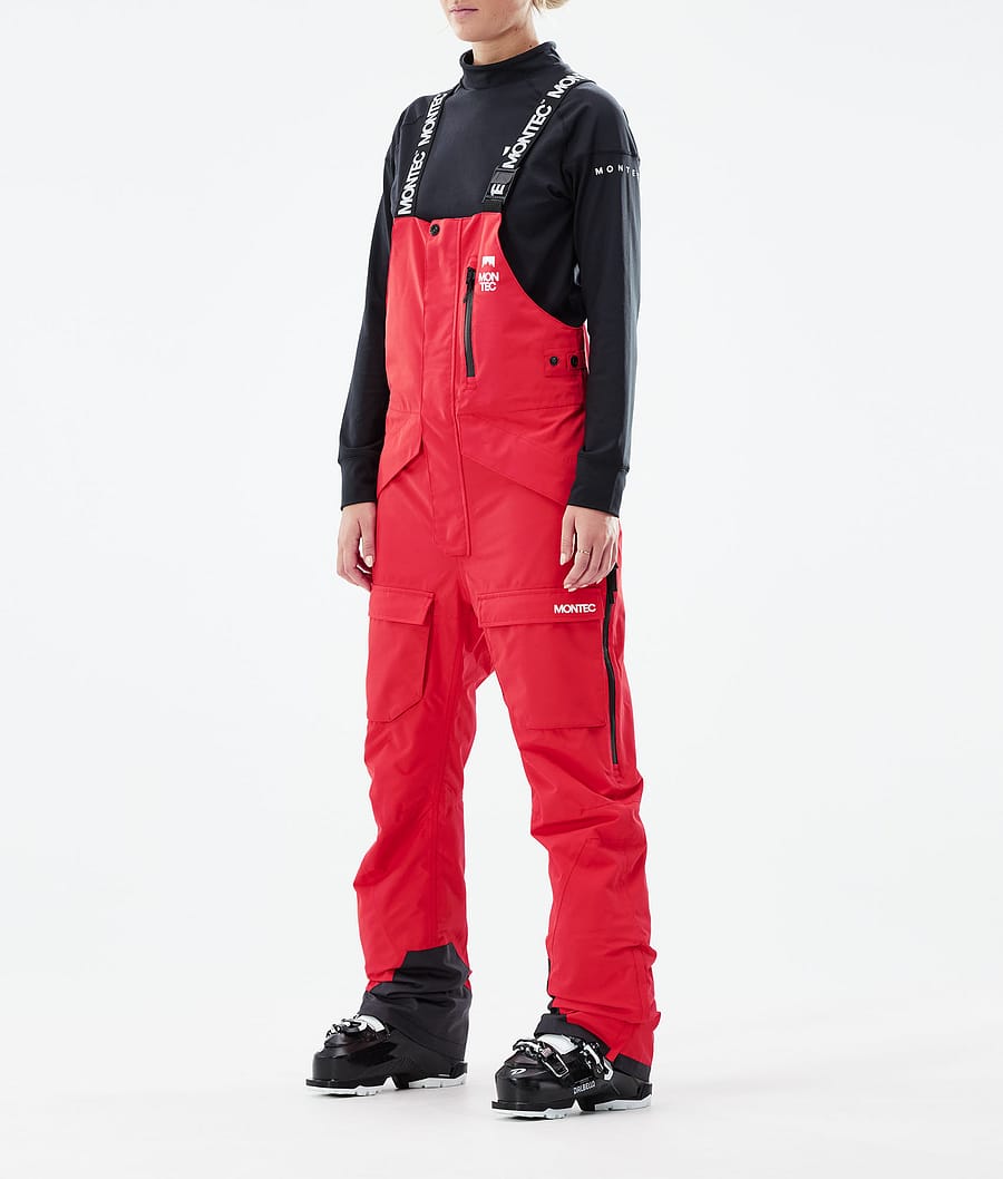 Fawk W Pantalon de Ski Femme Red