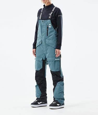 Fawk W 2021 Pantalones Snowboard Mujer Atlantic/Black