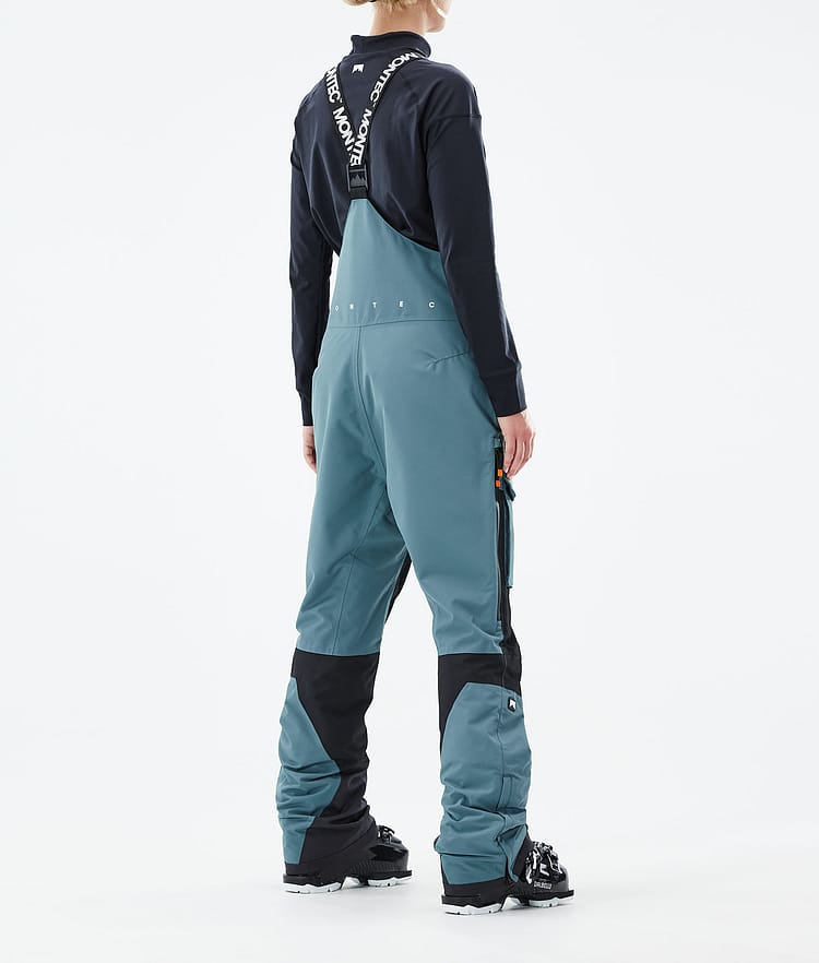 Fawk W 21 Pantalones Esquí Mujer Atlantic/Black, Imagen 3 de 6