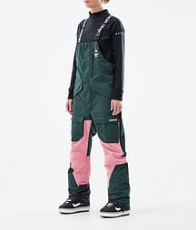 Montec Fawk W 21 Kalhoty na Snowboard Dámské Dark Atlantic/Pink