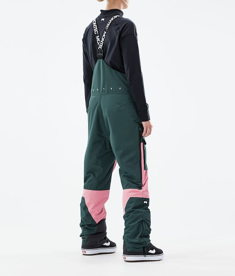 Fawk W 21 Spodnie Snowboardowe Kobiety Dark Atlantic/Pink, Zdjęcie 3 z 6