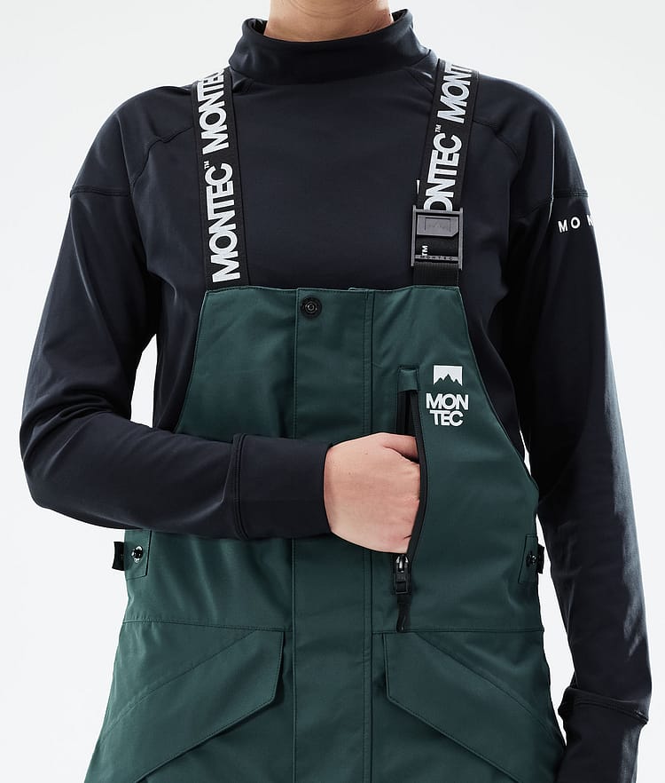 Fawk W 21 Pantalones Esquí Mujer Dark Atlantic/Pink, Imagen 5 de 6