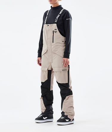 Fawk W 2021 Pantalones Snowboard Mujer Sand/Black
