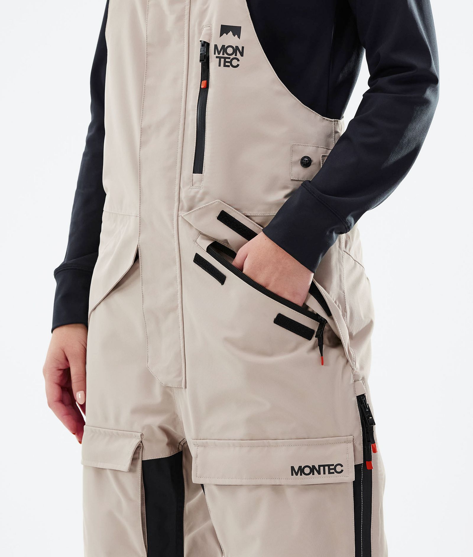 Fawk W 2021 Lyžařské Kalhoty Dámské Sand/Black, Obrázek 4 z 6