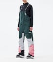 Fawk W 2021 Kalhoty na Snowboard Dámské Dark Atlantic/Light Grey/Pink