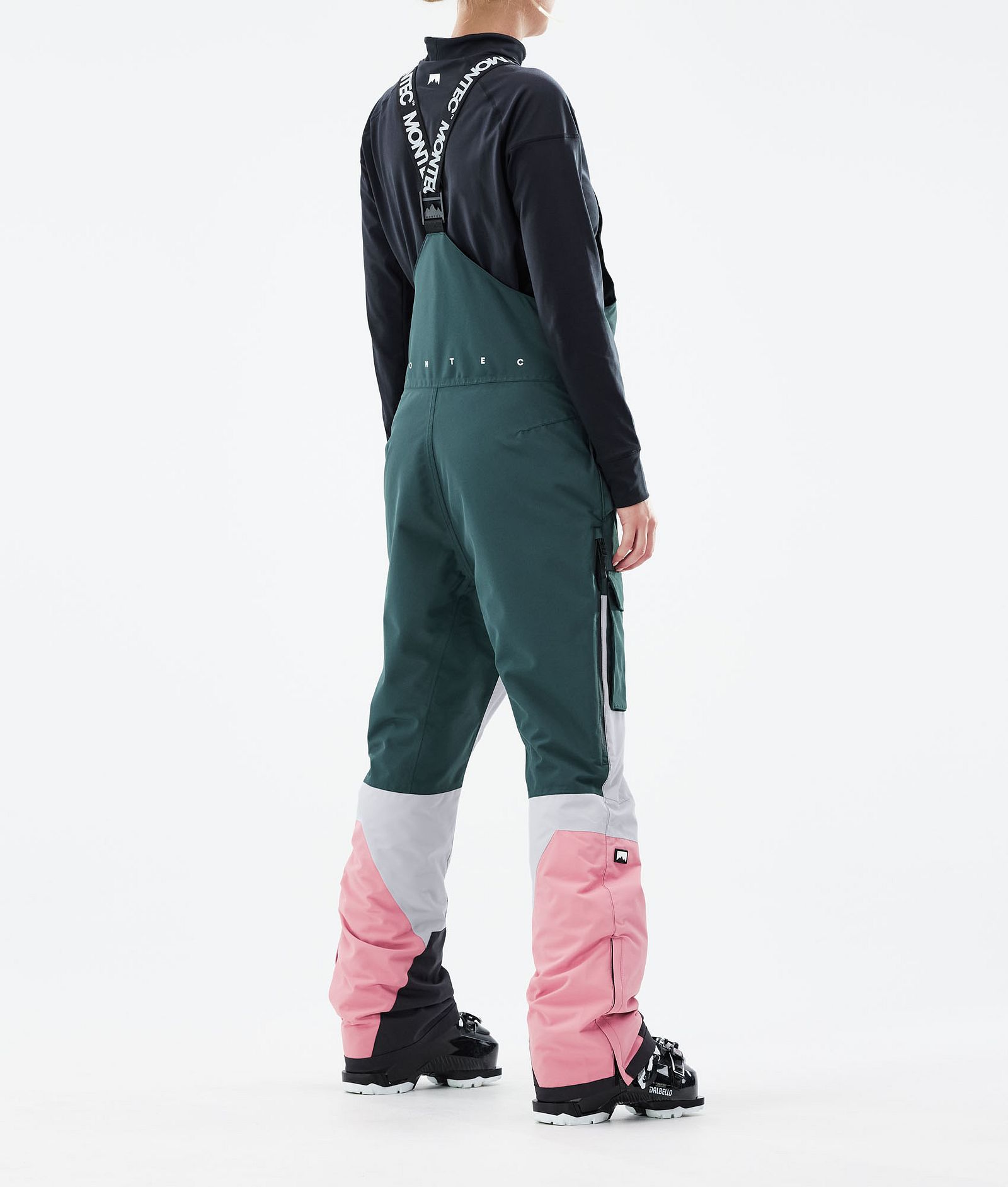 Fawk W 2021 Lyžařské Kalhoty Dámské Dark Atlantic/Light Grey/Pink, Obrázek 3 z 6