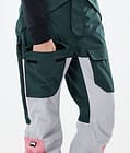 Fawk W 2021 Lyžařské Kalhoty Dámské Dark Atlantic/Light Grey/Pink, Obrázek 6 z 6