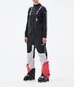 Fawk W 2021 Ski Pants Women Black/Light Grey/Coral