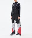 Fawk W 2021 Spodnie Snowboardowe Kobiety Black/Light Grey/Coral