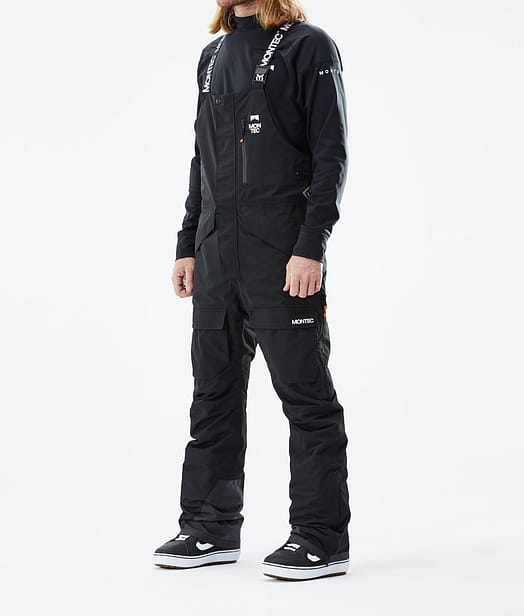Fawk 2021 Spodnie Snowboardowe Mężczyźni Black