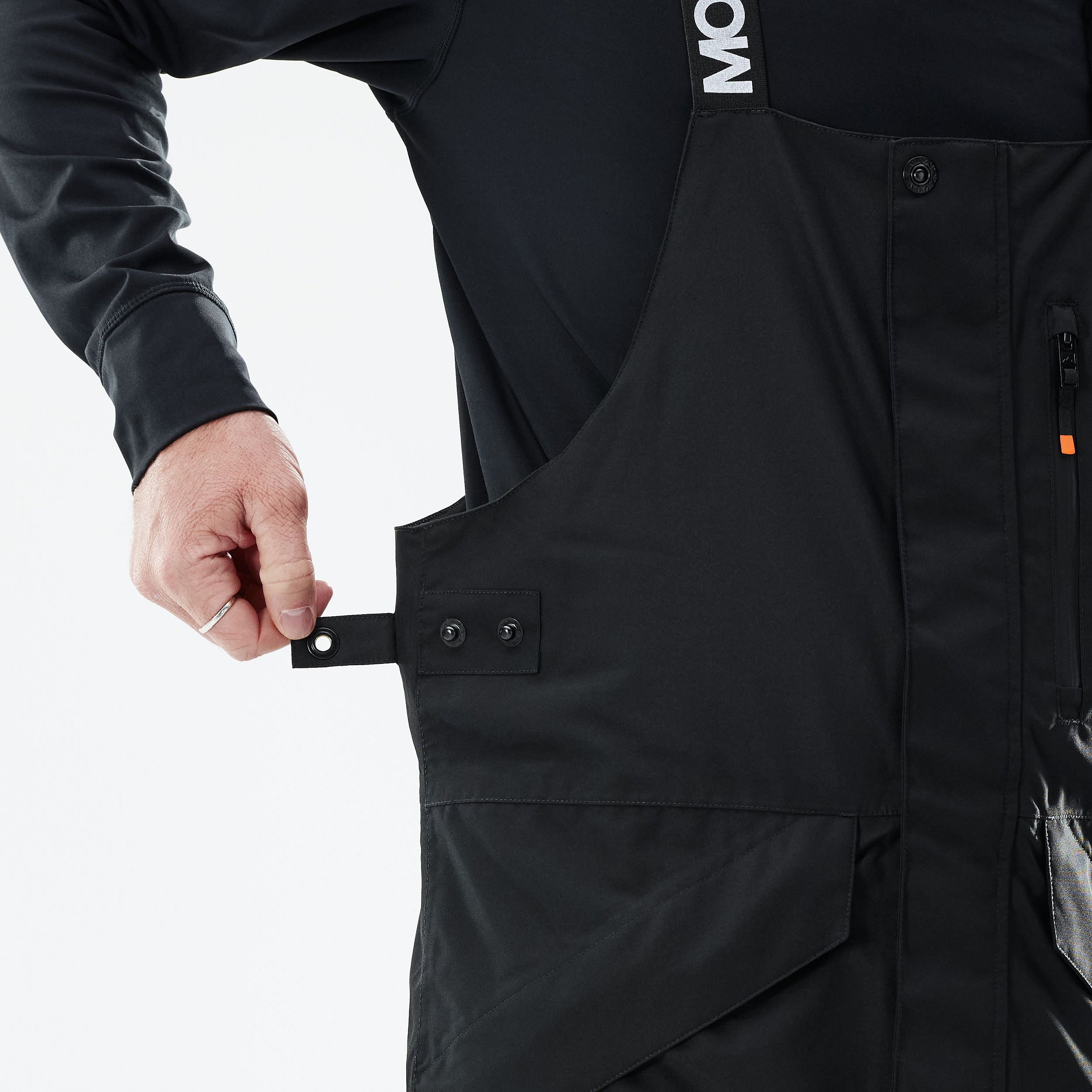 Montec Fawk 21 Spodnie Snowboardowe Mężczyźni Black - Czarny