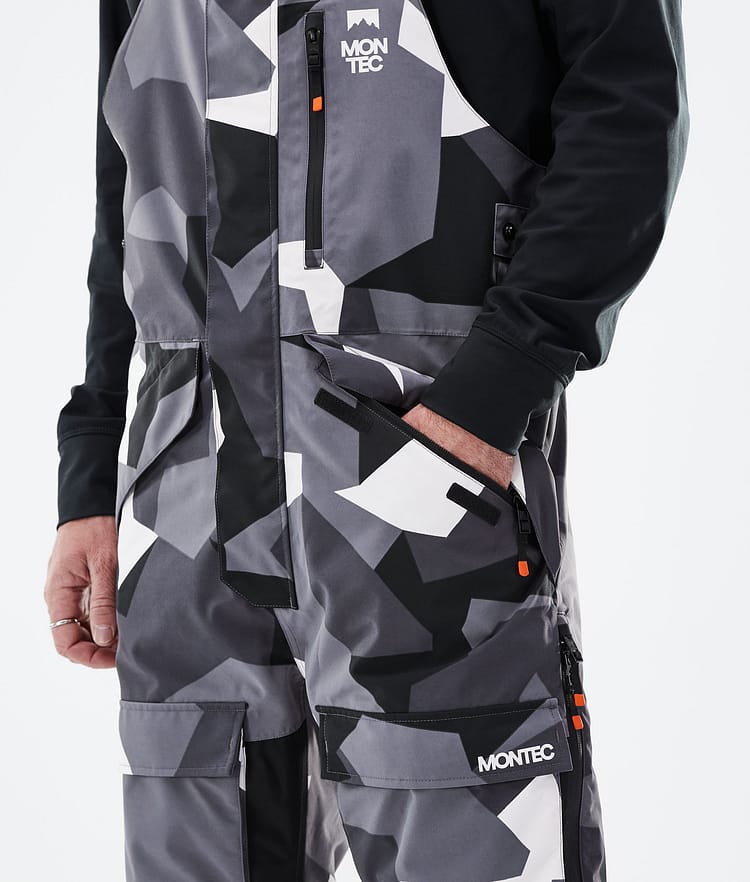 Fawk 2021 Kalhoty na Snowboard Pánské Arctic Camo/Black, Obrázek 4 z 6