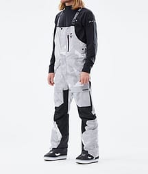 Montec Fawk 21 Kalhoty na Snowboard Pánské Snow Camo/Black