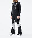 Fawk 2021 Kalhoty na Snowboard Pánské Black/Light Grey/Black