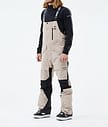 Fawk 2021 Spodnie Snowboardowe Mężczyźni Sand/Black