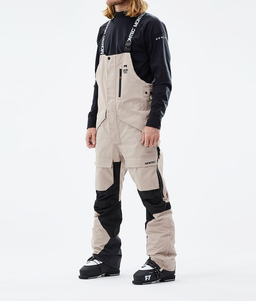 Fawk 2021 Ski Pants Men Sand/Black