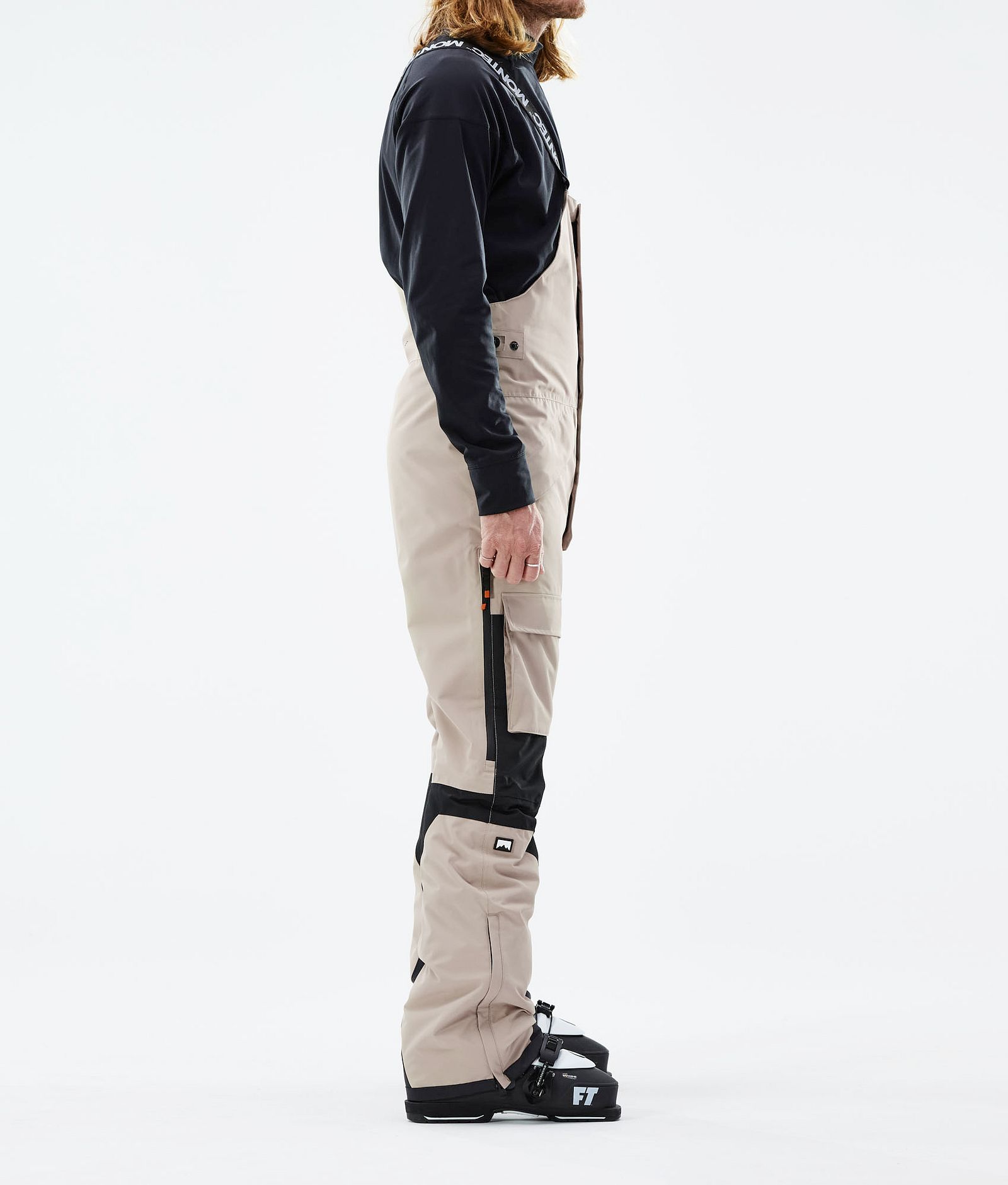 Fawk 2021 Pantalon de Ski Homme Sand/Black, Image 2 sur 6