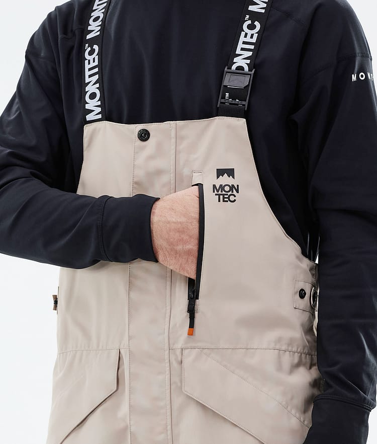 Fawk 2021 Pantalon de Ski Homme Sand/Black, Image 5 sur 6