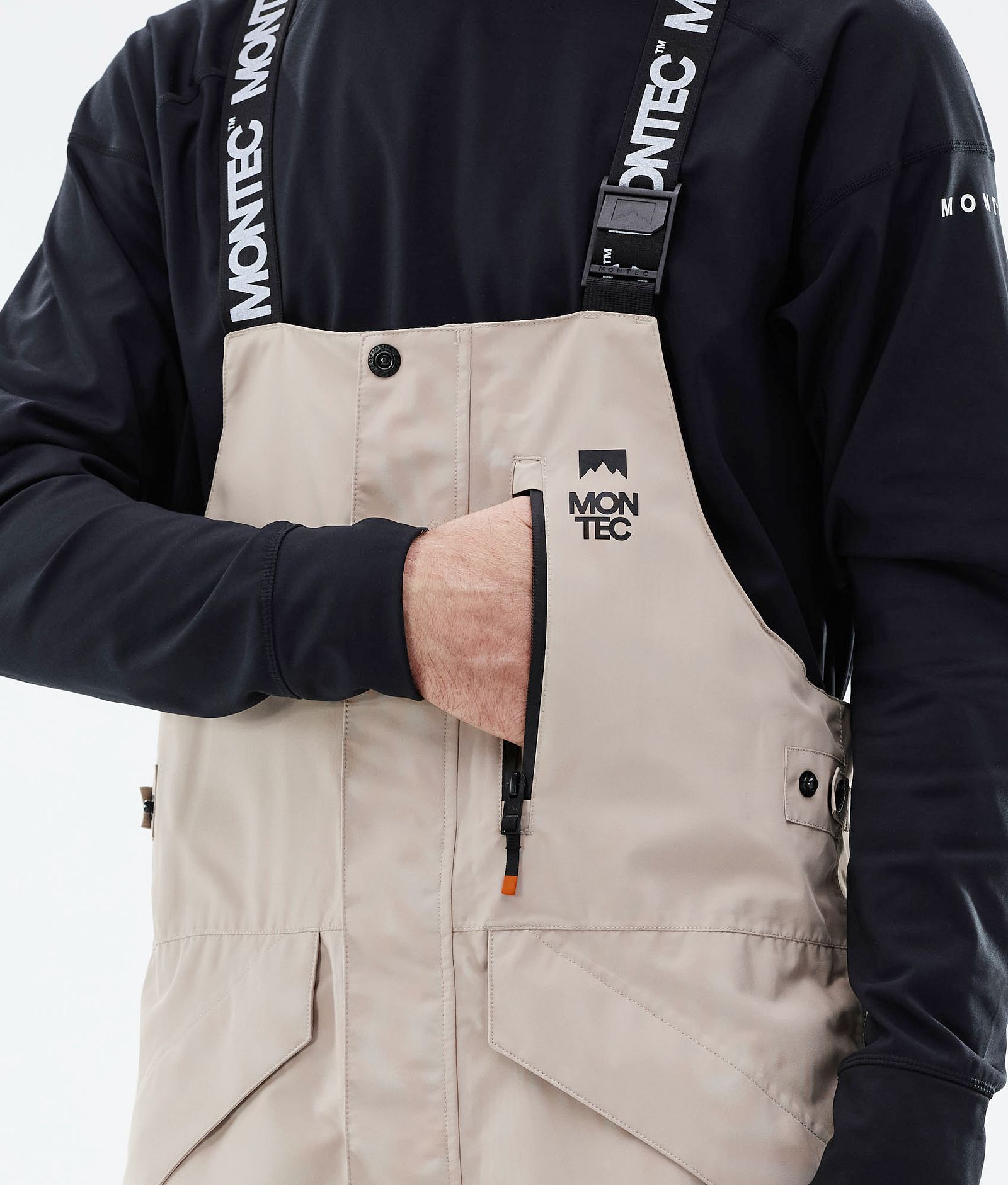 Fawk 2021 Pantalon de Ski Homme Sand/Black, Image 5 sur 6