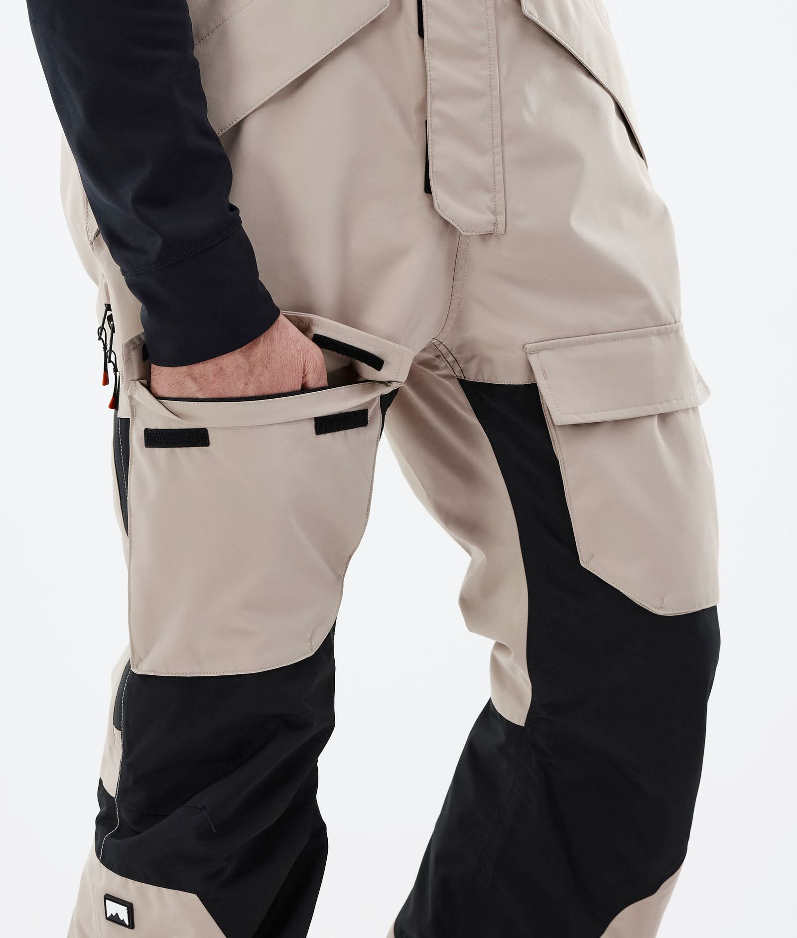 Fawk 2021 Pantalon de Ski Homme Sand/Black, Image 6 sur 6