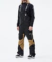 Fawk 2021 Pantalon de Snowboard Homme Black/Gold