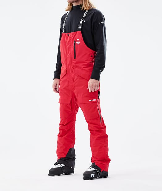 Fawk 2021 スキーパンツ メンズ Red