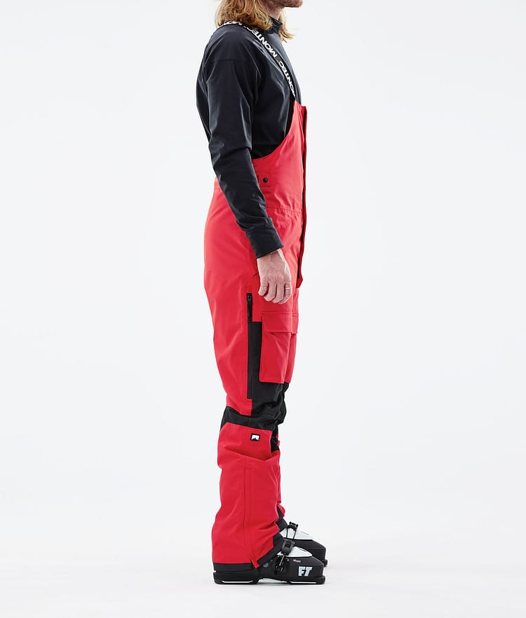 Fawk 2021 Spodnie Narciarskie Mężczyźni Red/Black, Zdjęcie 2 z 6