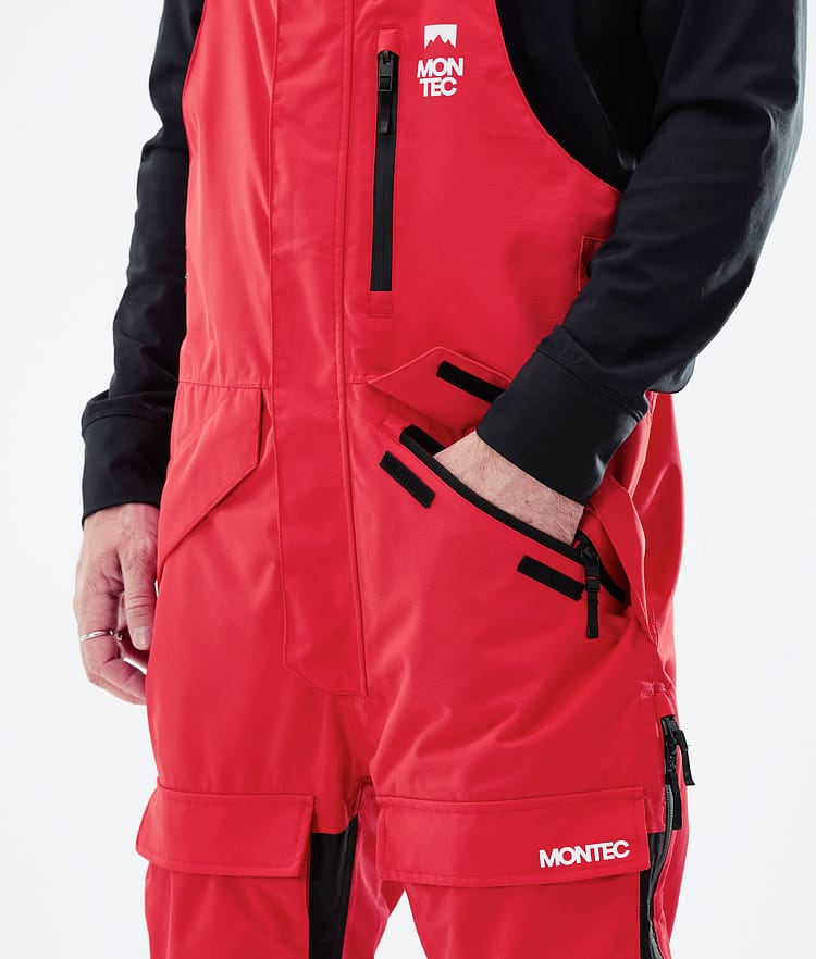 Fawk 21 Lyžařské Kalhoty Pánské Red/Black, Obrázek 4 z 6