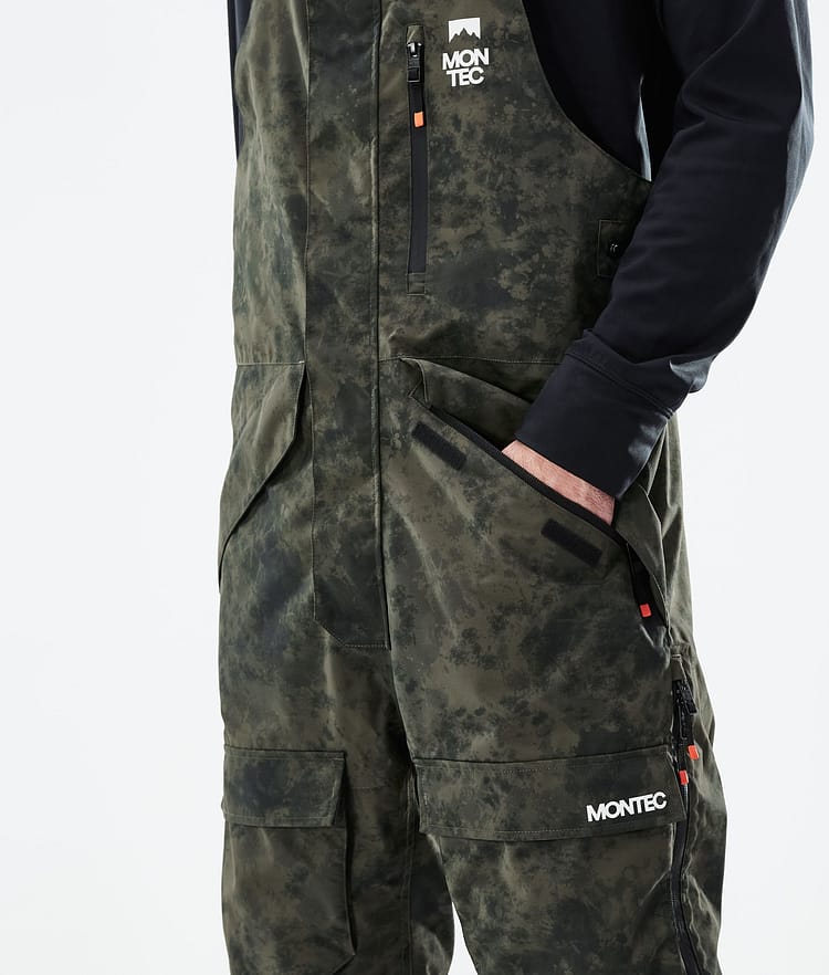 Fawk 21 Lyžařské Kalhoty Pánské Olive Green Tiedye, Obrázek 4 z 6