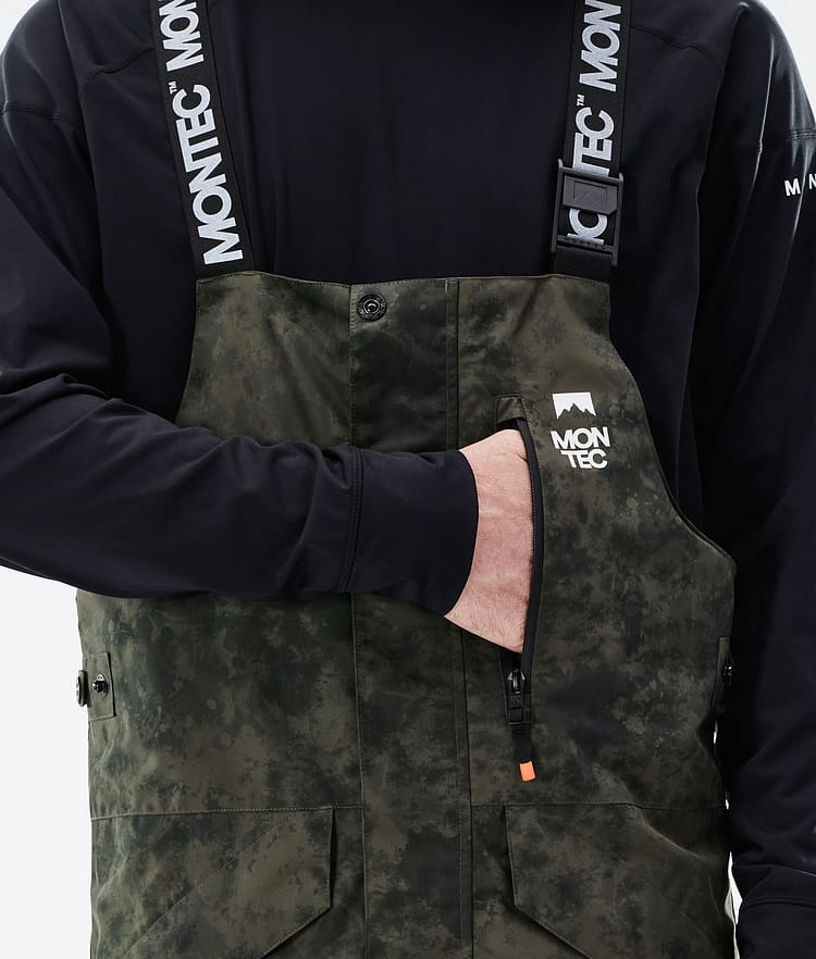 Fawk 21 Lyžařské Kalhoty Pánské Olive Green Tiedye, Obrázek 5 z 6