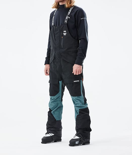 Fawk 2021 Spodnie Narciarskie Mężczyźni Black/Atlantic