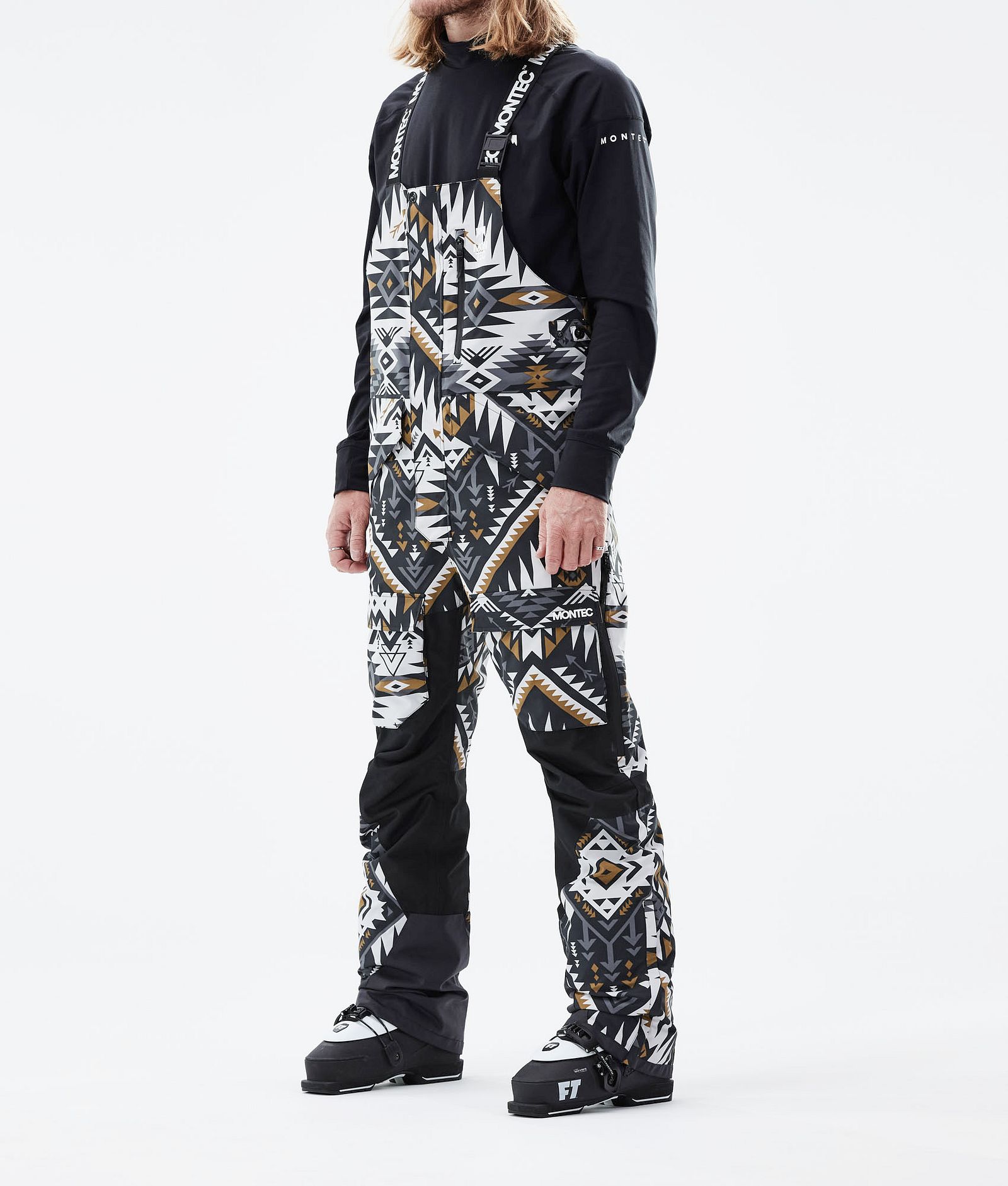 Fawk 2021 Ski Pants Men Komber Gold/Black, Image 1 of 6