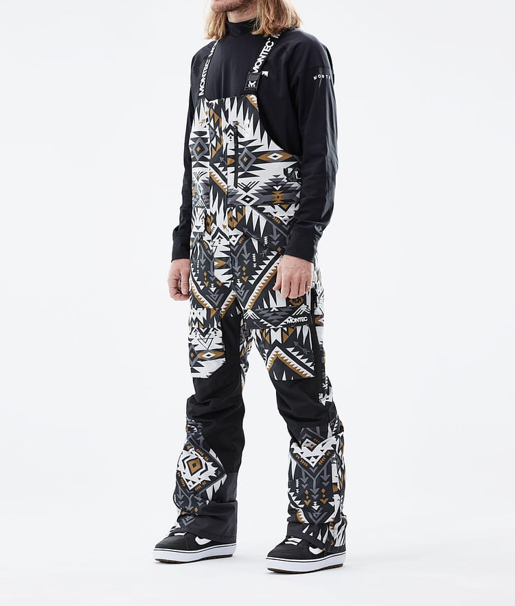 Fawk 2021 Snowboard Pants Men Komber Gold/Black Renewed, Image 1 of 6