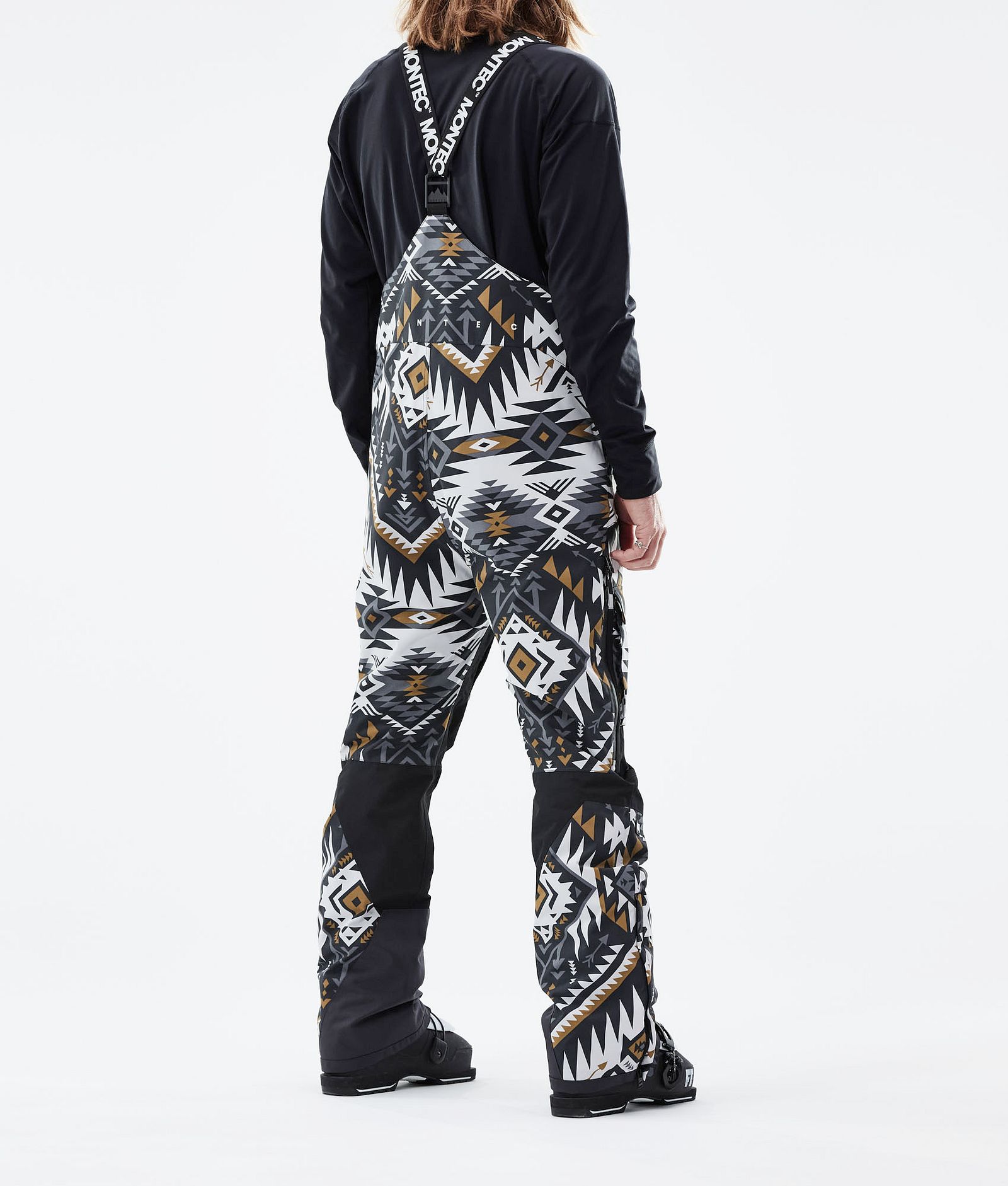 Fawk 2021 Ski Pants Men Komber Gold/Black, Image 3 of 6