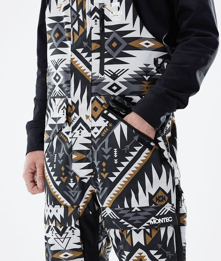 Fawk 2021 Ski Pants Men Komber Gold/Black, Image 4 of 6