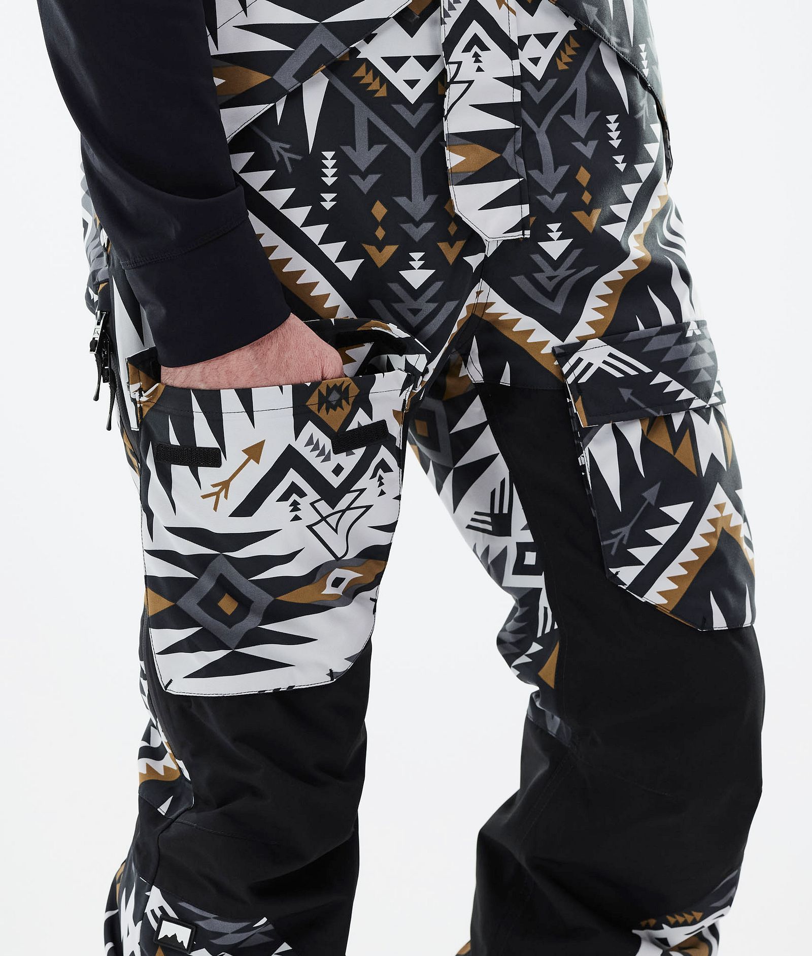 Fawk 2021 Ski Pants Men Komber Gold/Black, Image 6 of 6