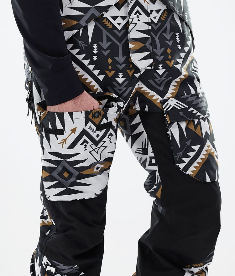 Fawk 2021 Ski Pants Men Komber Gold/Black, Image 6 of 6