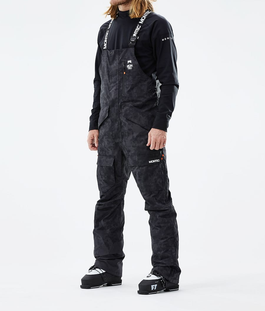 Fawk 2021 Ski Pants Men Black Tiedye