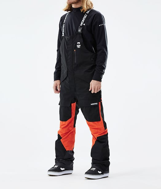 Fawk 2021 Snowboardbyxa Herr Black/Orange