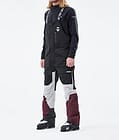 Fawk 2021 Skibroek Heren Black/Light Grey/Burgundy, Afbeelding 1 van 6