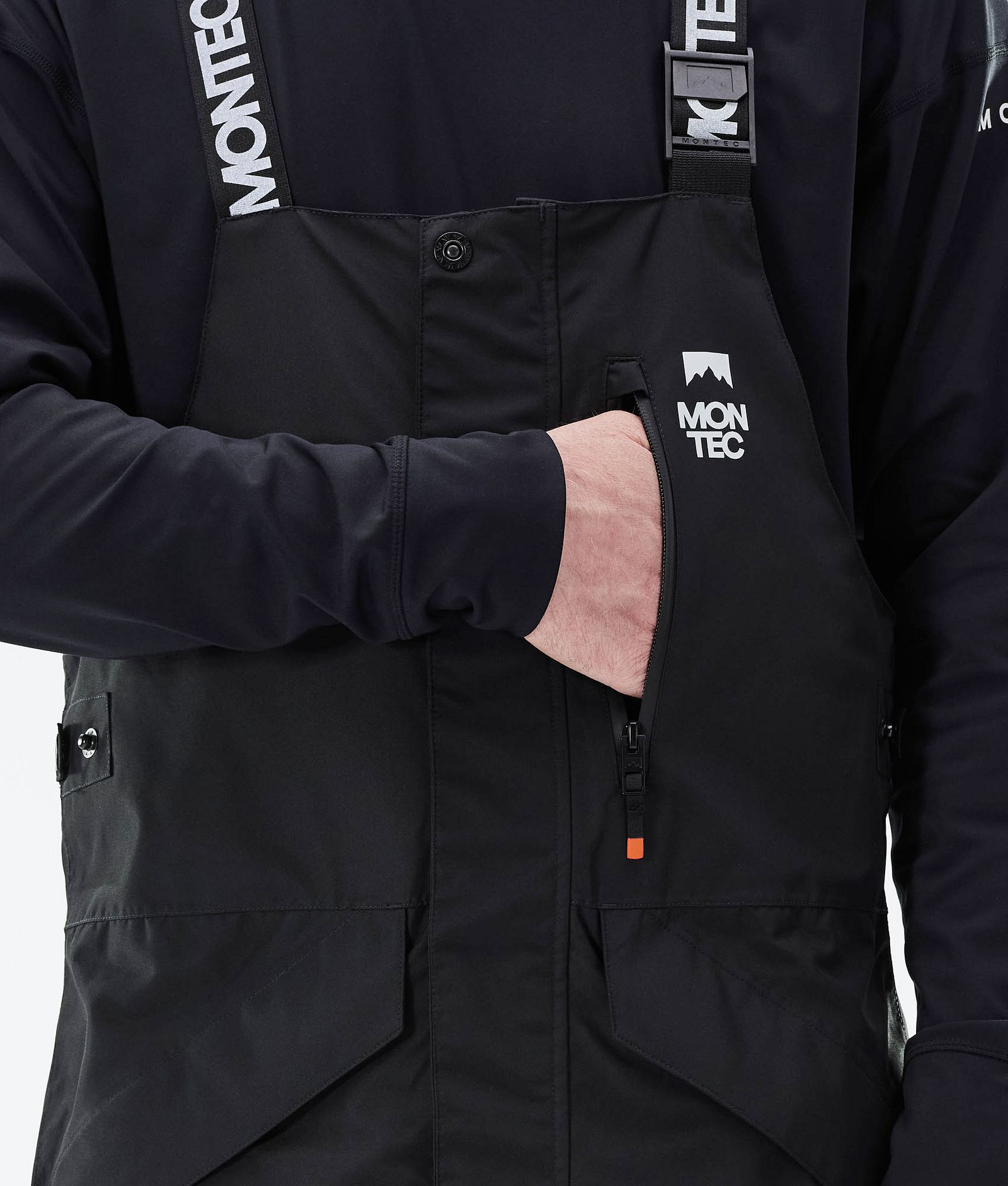 Fawk 2021 Snowboard Broek Heren Black/Light Grey/Burgundy, Afbeelding 5 van 6